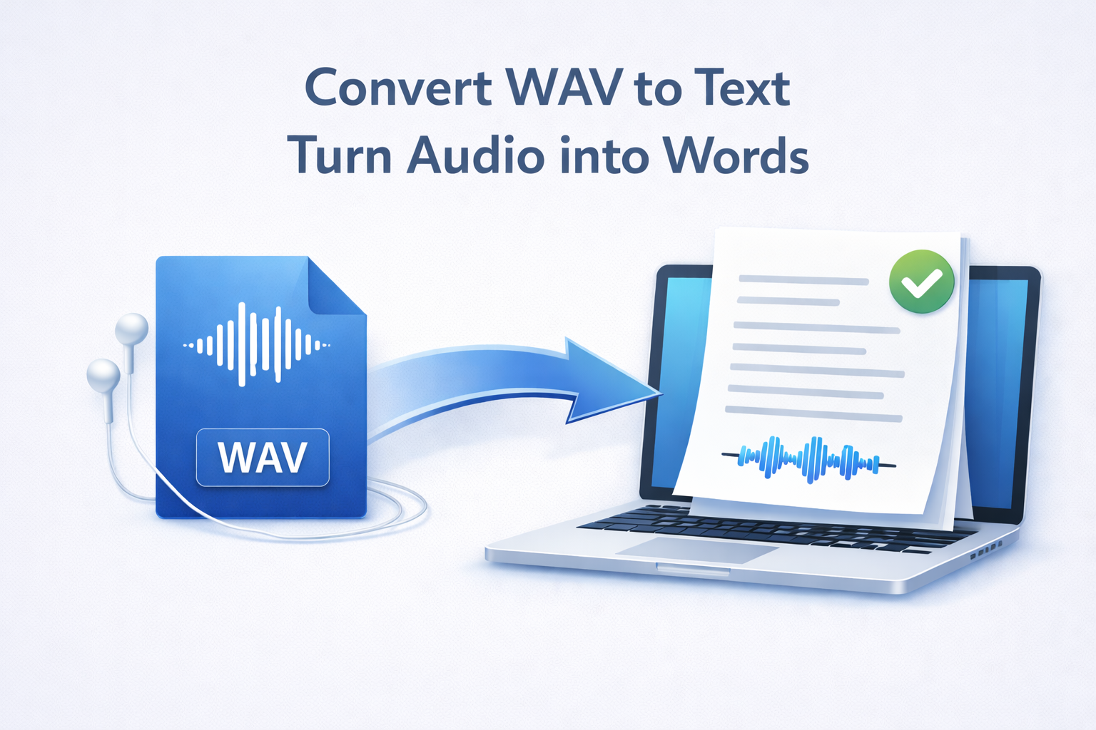 WAV to Text: How to Transcribe a WAV File Online (Start Free)