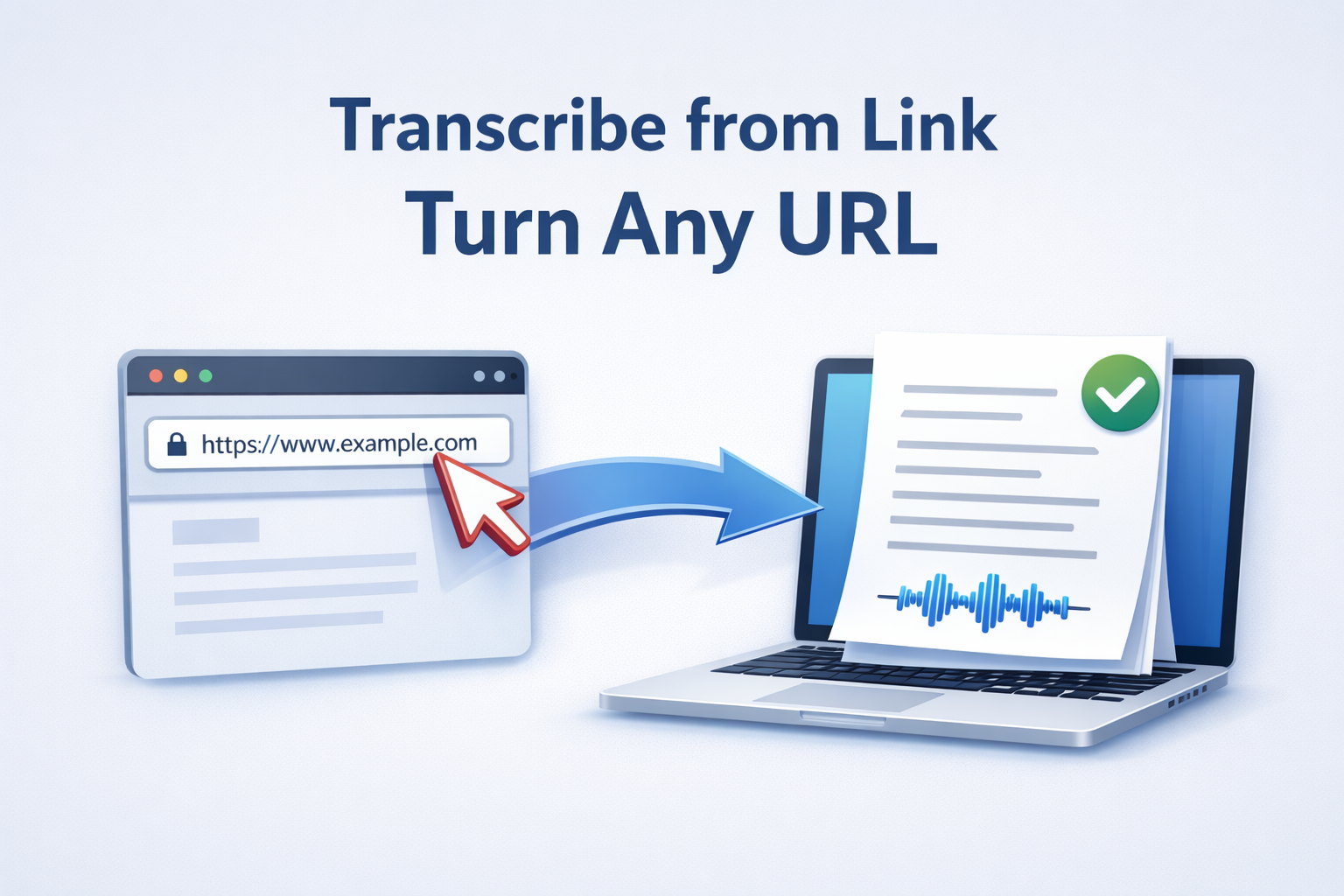 Transcribe from Link: Turn Any URL into Text in Minutes